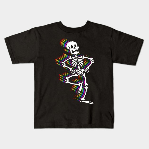 PRIDE OR DIE Kids T-Shirt by blairjcampbell